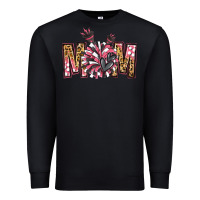 Black cheer mom Premium Sweatshirt - Jasminsmagicworld