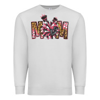 Dove Grey cheer mom Premium Sweatshirt - Jasminsmagicworld