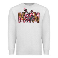 Oatmeal Heather cheer mom Premium Sweatshirt - Jasminsmagicworld