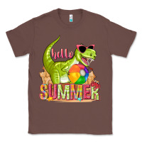 Chestnut hello summer rex Classic Tee - texasbilliewilder