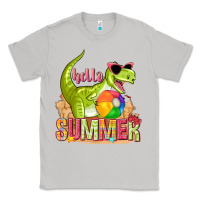 Moon Dust hello summer rex Classic Tee - texasbilliewilder