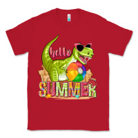 Red hello summer rex Classic Tee - texasbilliewilder