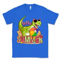 True Royal hello summer rex Classic Tee - texasbilliewilder