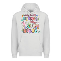 Dove Grey every favorite bunnys nurse Premium Hoodie - MaliasSmallBusiness