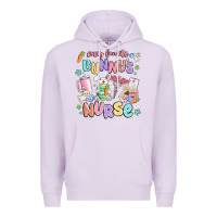 Lilac every favorite bunnys nurse Premium Hoodie - MaliasSmallBusiness