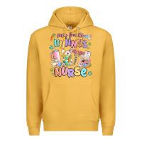 Mustard every favorite bunnys nurse Premium Hoodie - MaliasSmallBusiness