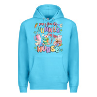 Ocean Blue every favorite bunnys nurse Premium Hoodie - MaliasSmallBusiness