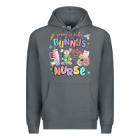 Rock every favorite bunnys nurse Premium Hoodie - MaliasSmallBusiness