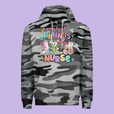 Every Favorite Bunnys Nurse Premium Hoodie Designed By Maliassmallbusiness