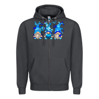Smoke autism gnomes Zipper Hoodie - Zillion Design Studio