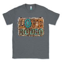 Charcoal Heather love rodeo gemstone Classic Tee - RanaPortraitStore