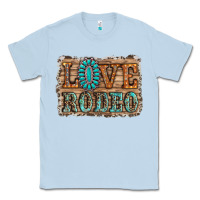 Dusty Blue love rodeo gemstone Classic Tee - RanaPortraitStore