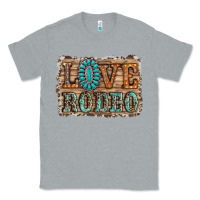 Heather Grey love rodeo gemstone Classic Tee - RanaPortraitStore