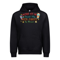 Black please let me drink my iced coffee in peace Urban Hoodie - MaliasSmallBusiness