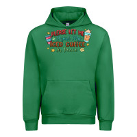Emerald please let me drink my iced coffee in peace Urban Hoodie - MaliasSmallBusiness