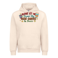 Sandshell please let me drink my iced coffee in peace Urban Hoodie - MaliasSmallBusiness