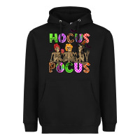 Black hocus pocus skeleton Heavyweight Hoodie - AdoDesignShop