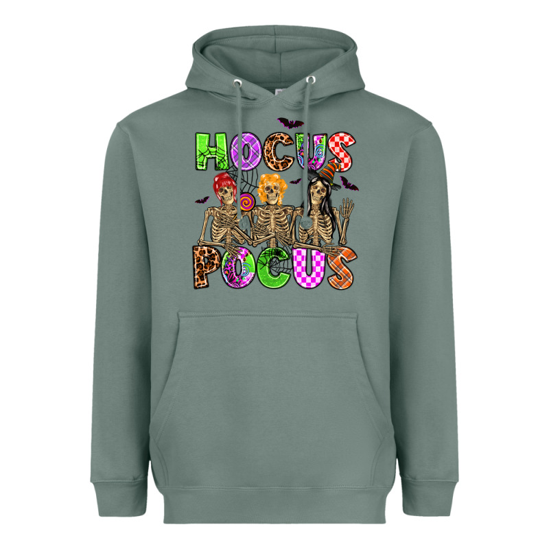 Hocus Pocus Skeleton Heavyweight Hoodie by AdoDesignShop | Teevron
