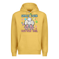 Antique Gold shake your cotton tail Premium Hoodie - MaliasSmallBusiness