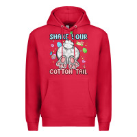 Cardinal shake your cotton tail Premium Hoodie - MaliasSmallBusiness