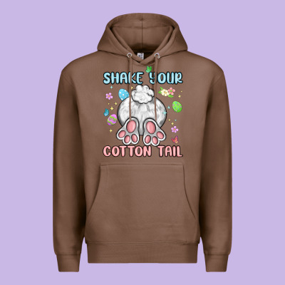 Shake Your Cotton Tail Premium Hoodie Designed By Maliassmallbusiness