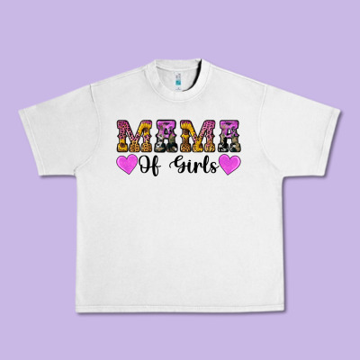Western Mama Of Girls Urban Heavy Tee Designed By Artiststas