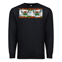 Black oh deer christmas Premium Sweatshirt - Artiststas