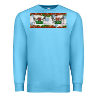 Ocean Blue oh deer christmas Premium Sweatshirt - Artiststas
