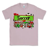 Lilac soccer sister with leopard Classic Tee - Zillion Design Studio