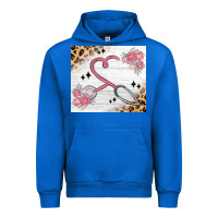 Cobalt customized leopard floral nurse Urban Hoodie - MaliasSmallBusiness