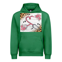 Emerald customized leopard floral nurse Urban Hoodie - MaliasSmallBusiness