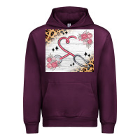 Mauve Wine customized leopard floral nurse Urban Hoodie - MaliasSmallBusiness