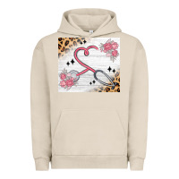 Pigment French Oak customized leopard floral nurse Urban Hoodie - MaliasSmallBusiness