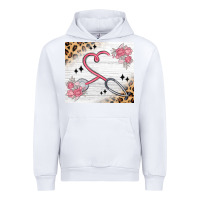 White customized leopard floral nurse Urban Hoodie - MaliasSmallBusiness