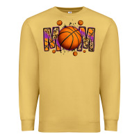 Antique Gold basketball mom Premium Sweatshirt - Jasminsmagicworld