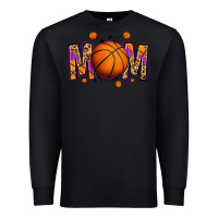 Black basketball mom Premium Sweatshirt - Jasminsmagicworld