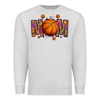 Dove Grey basketball mom Premium Sweatshirt - Jasminsmagicworld