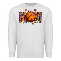 Oatmeal Heather basketball mom Premium Sweatshirt - Jasminsmagicworld