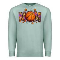 Seafoam basketball mom Premium Sweatshirt - Jasminsmagicworld