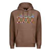Chestnut easter day baby highland cow Premium Hoodie - MaliasSmallBusiness