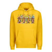 Lemon easter day baby highland cow Premium Hoodie - MaliasSmallBusiness