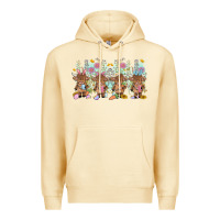 Pina Colada easter day baby highland cow Premium Hoodie - MaliasSmallBusiness