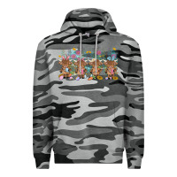 Slate Camo easter day baby highland cow Premium Hoodie - MaliasSmallBusiness
