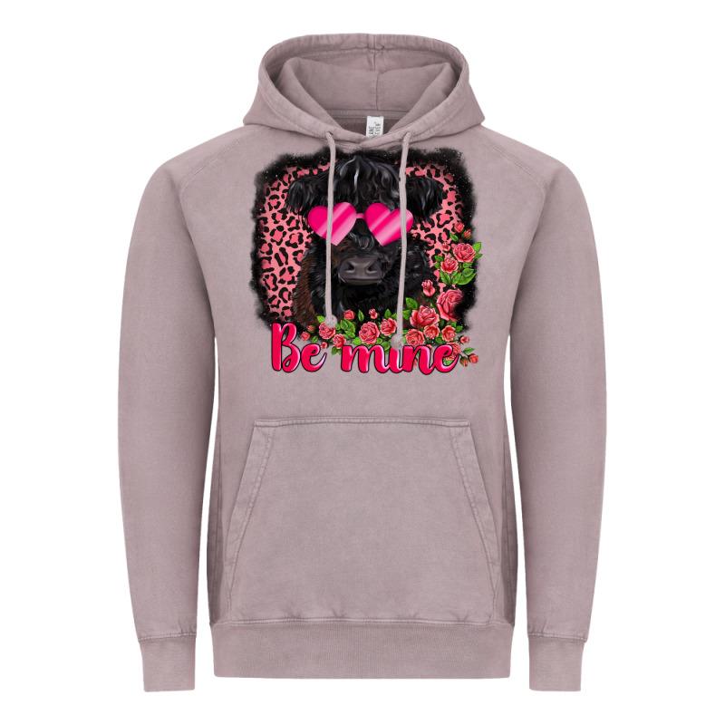 Be Mine Belted Galloway Vintage Hoodie by AdoDesignShop | Teevron