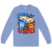 Colony Blue stars and stripes beer Long Sleeve Tee - Zillion Design Studio