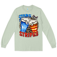 Matcha stars and stripes beer Long Sleeve Tee - Zillion Design Studio