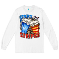 White stars and stripes beer Long Sleeve Tee - Zillion Design Studio