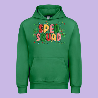 Sped Squad Urban Hoodie Designed By Maliassmallbusiness