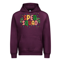 Mauve Wine sped squad Urban Hoodie - MaliasSmallBusiness