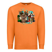 Carrot love wood slice ornament Premium Sweatshirt - JahusDesignShop